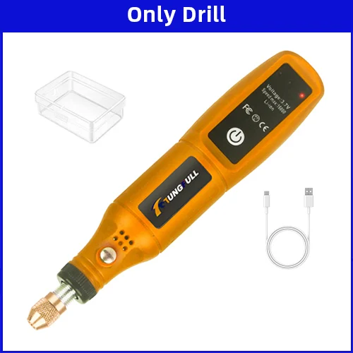 USB充電式コードレス彫刻ペン ドレメルツール ワイヤレス電動ドリル ロータリーツール ワイヤレスハンドドリル ジュエリーガラス用