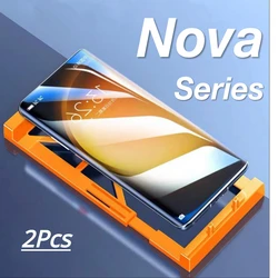 2Pcs For Huawei Nova 12 11 Ultra Screen Protector Nova 11 12 Pro 10 8 9 7 Pro Gadgets Accessories Ceramic Film Not Glass