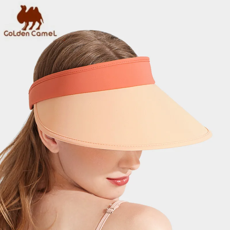 GOLDEN CAMEL Empty Top Sun Hats for Women Sunscreen Anti