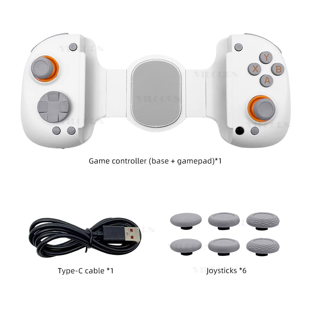 Controller di gioco wireless per gamepad mobile Android iPad per SwitchXBOX Pass di gioco e joystick in streaming di giochi estensibile fino a 9,5