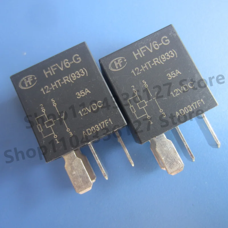 HFV6-G-716-E0156-12-Z7ST-R 12V Relais – 20/35A DIP5, 5 Stück, Für Auto & Steuerungen