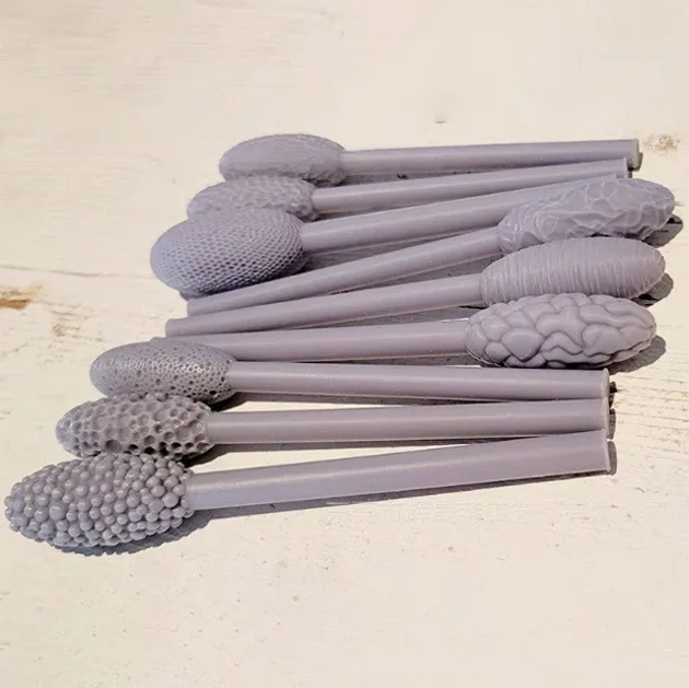9-Piece Clay Craft Tool Set DIY Crafting Clay Texture Ideal for Art & Embossed Latticework