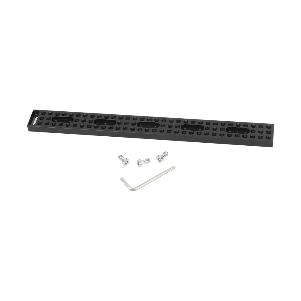 Camera Cheese Baseplate Extension Long Plate With Multiple 1/4"-20 Thread Holes