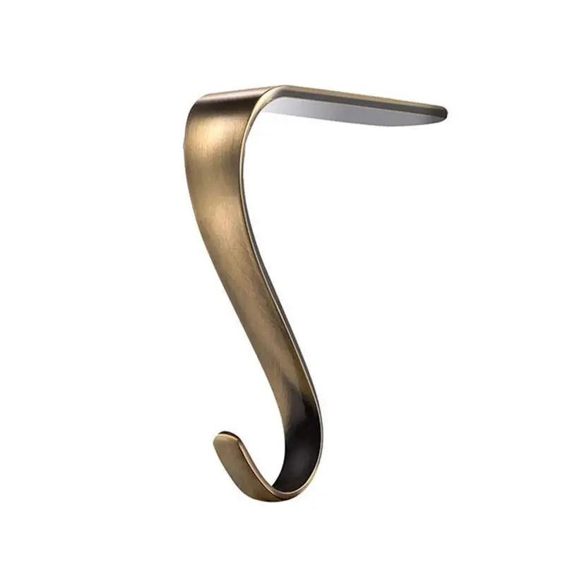 

Christmas Stocking Holders Rustproof Iron Stocking Hangers Multifunctional Metal Spray Fireplace Hanger Hooks Holiday Mantel