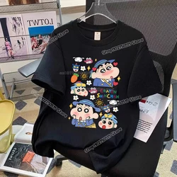 Shin - chan Anime Graphic Unisex T - Shirt - Loose Fit Short Sleeve Casual Summer Top - XL (LBXX636)