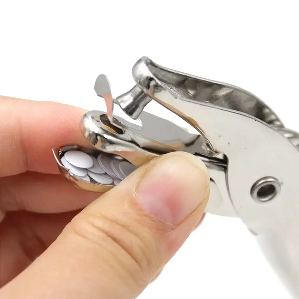 Metal Single Hole Puncher 3/6mm Pore Diameter Hole Punch Pliers Hand Paper Scrapbooking Punches 1-8 Pages Paper Puncher paper punch,hole punching tools,paper craft punch,circle hole punch