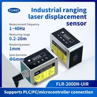 FUWEI Industrial Laser Distance Sensor 20m/50m/100m Range | OLED Display RS485 RS232 4-20mA 0-10V High Precision Distance & Height Measurement Sensor