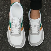 New Wide Toe Men Shoes Casual Versatile Soft Sole Wide Last Shoes Walking Sneakers Breathable Mesh Comfortable Barefoot Shoes - Image 3