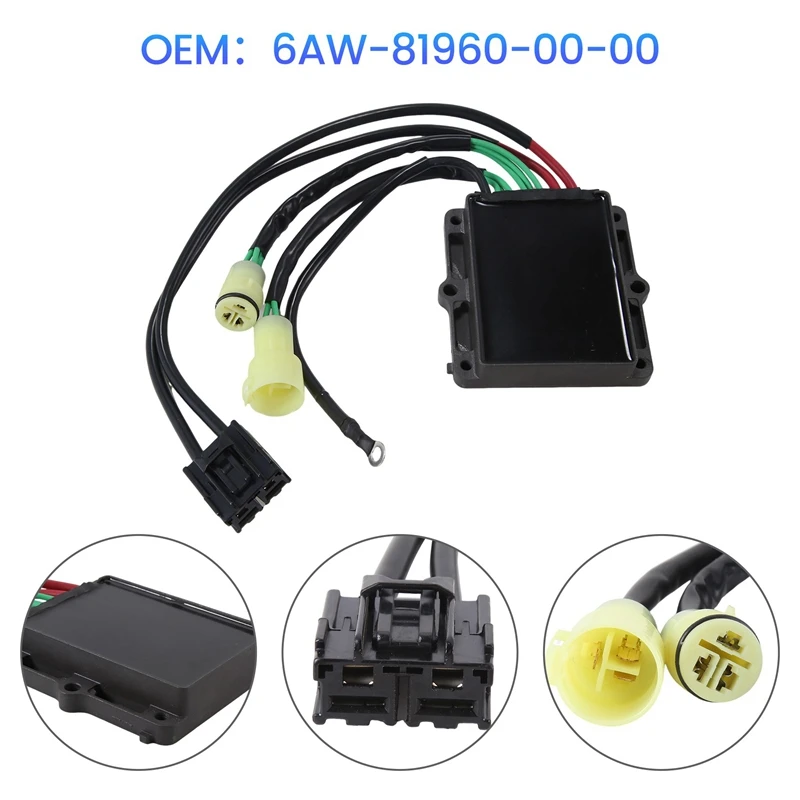 

6AW-81960-00-00 Rectifier Regulator Assy, For Yamaha Outboard BIN43 6AW-81960 Replacement