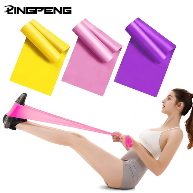 Long Resistance Bands Workout  Fitness Long Resistance Bands - 105lb  Resistance Loop - Aliexpress