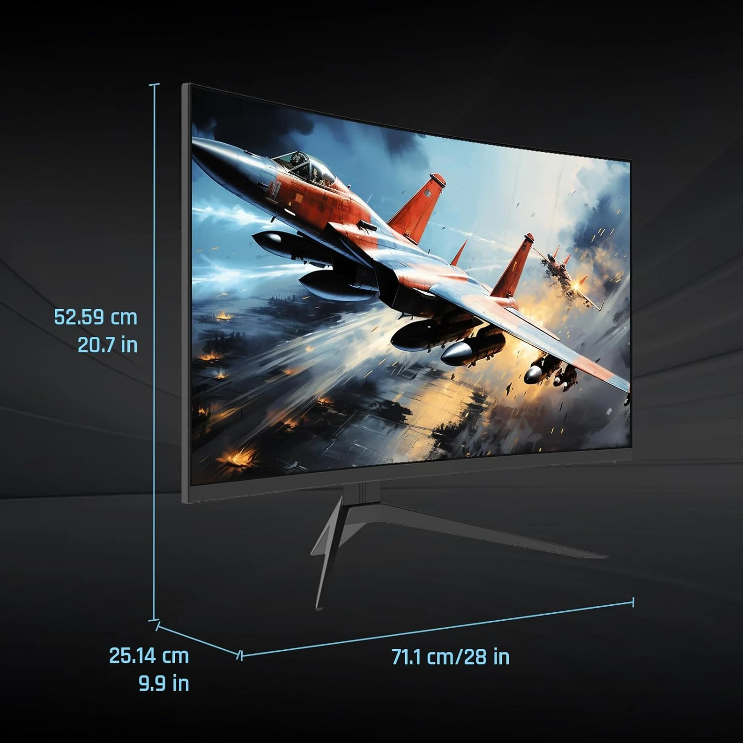 32 inch 240Hz Curved Gaming Monitor 1500R 1080P 125% sRGB 1ms, Freesync/G-sync HDR10,HDMI/DP/USB Ports VESA 5