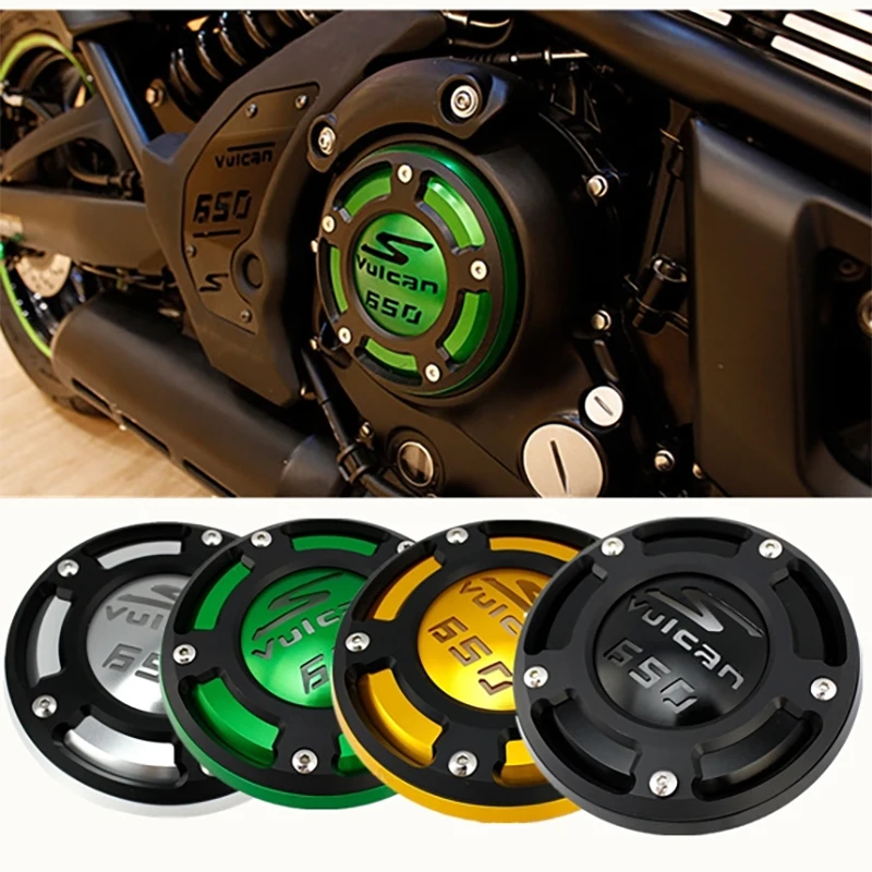 For Kawasaki Vulcan S VN650 EN650 2015-2024 Motorcycle Right Side Engine Clutch Stator Cover Protector Frame Slider Panel 2019