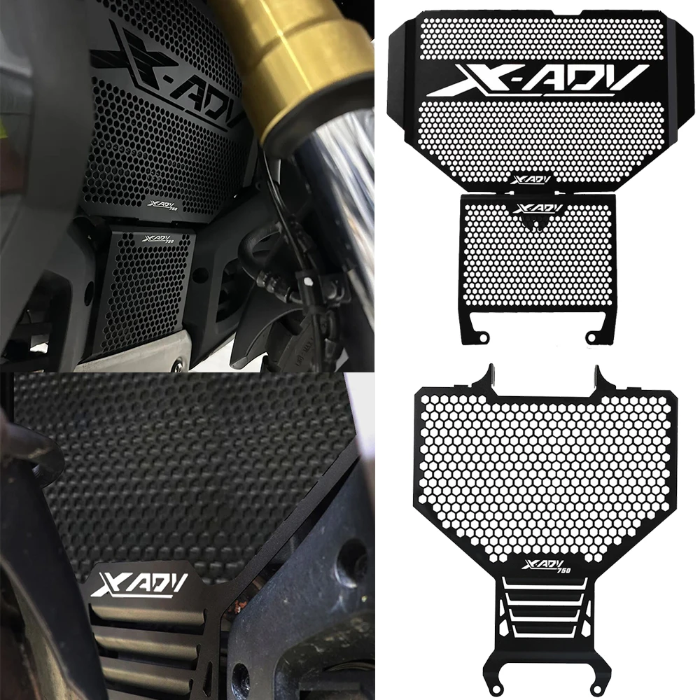 

Motorcycle For Honda XADV 750 XADV750 2021 2022 2023 2024 Radiator Grille Guard Cover Protector X ADV X-ADV 750 2017-2020 2019