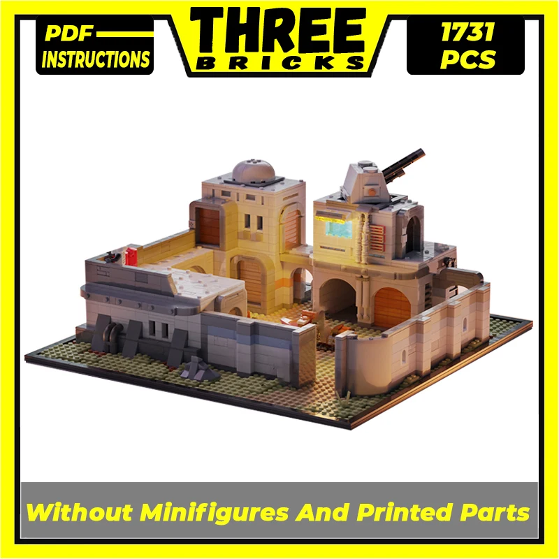 Star Movie Model Moc Building Bricks Desert Imperial War Base Technology Blocchi Modulari Regali Giocattoli Di Natale Set Fai Da Te Assemblaggio