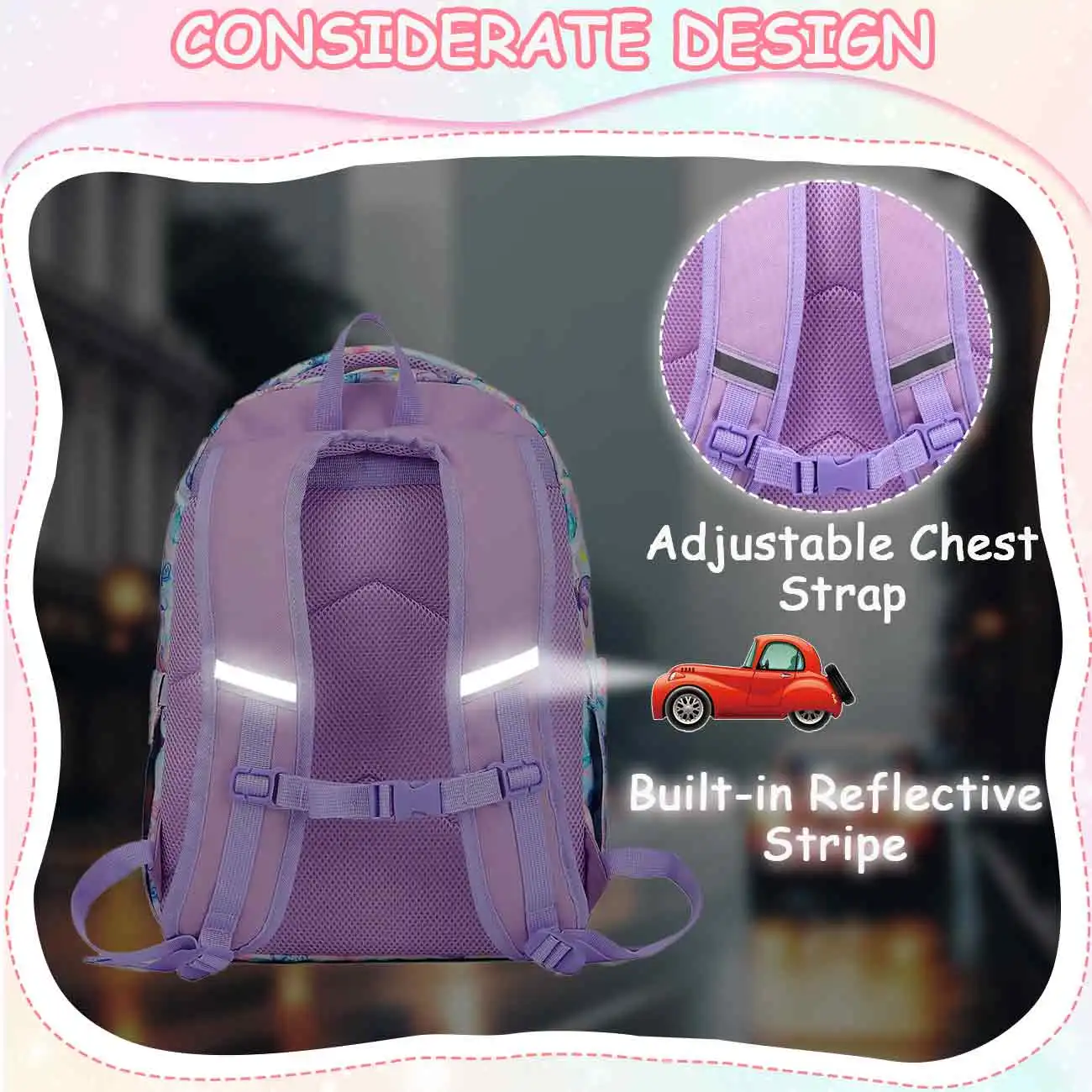 Backpack for Toddler Boys, Kids Cute Dinosaur Preschool Children's Daycare Backpack Bookbag for School Trave 5