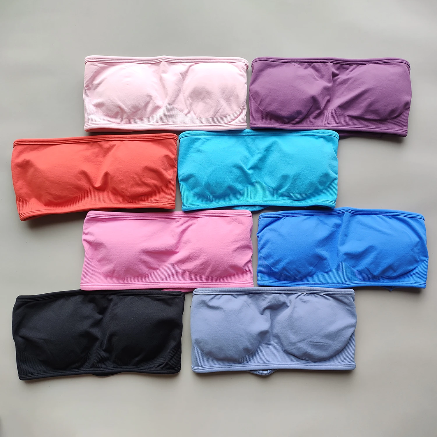 Backless Bandeau Sports Bra 1