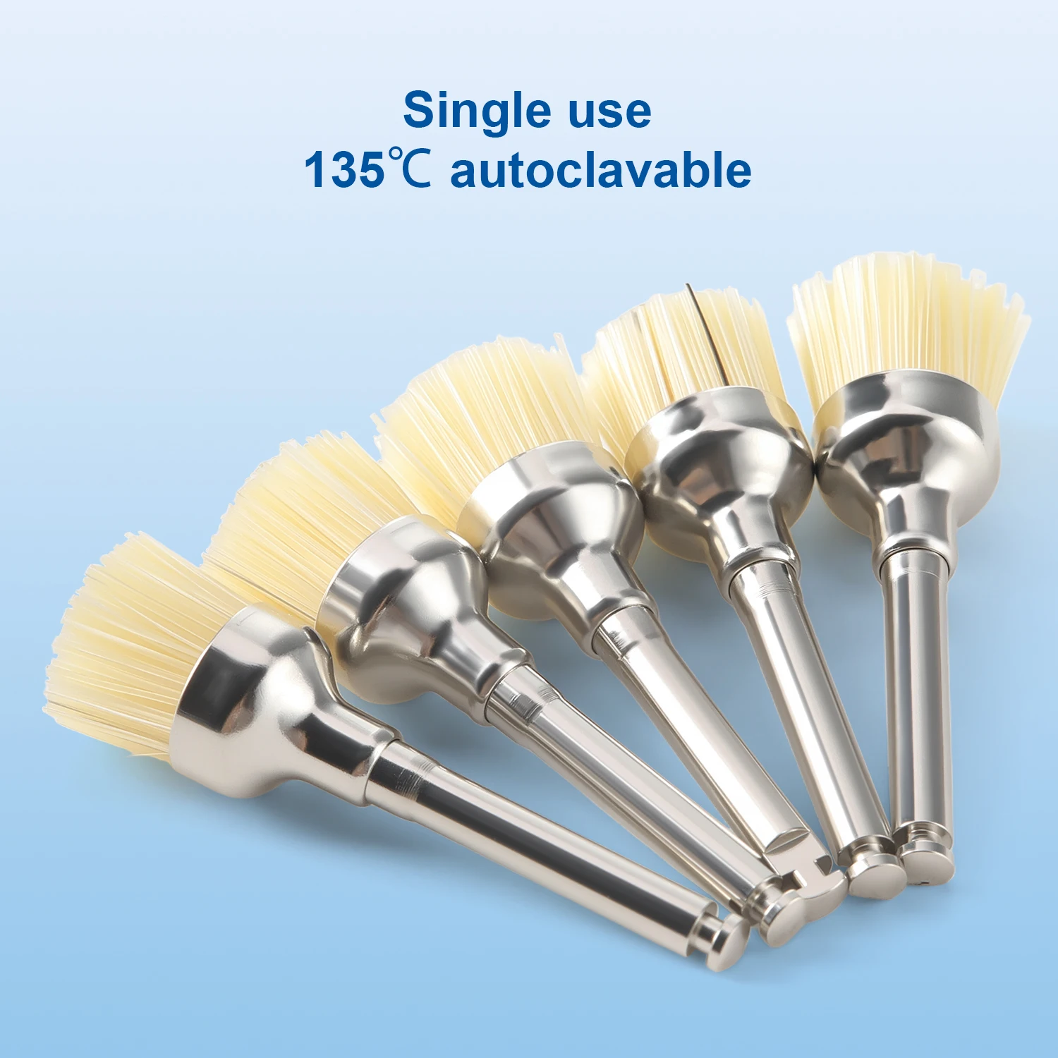 Juego De 10 Cepillos Pulidores De Óxido De Aluminio Para Herramientas Rotativas - Uso Dental