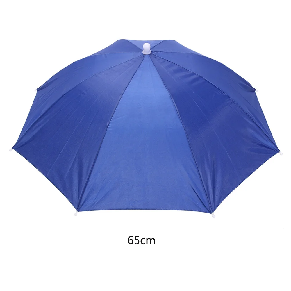 Compact Waterproof Umbrella Hat