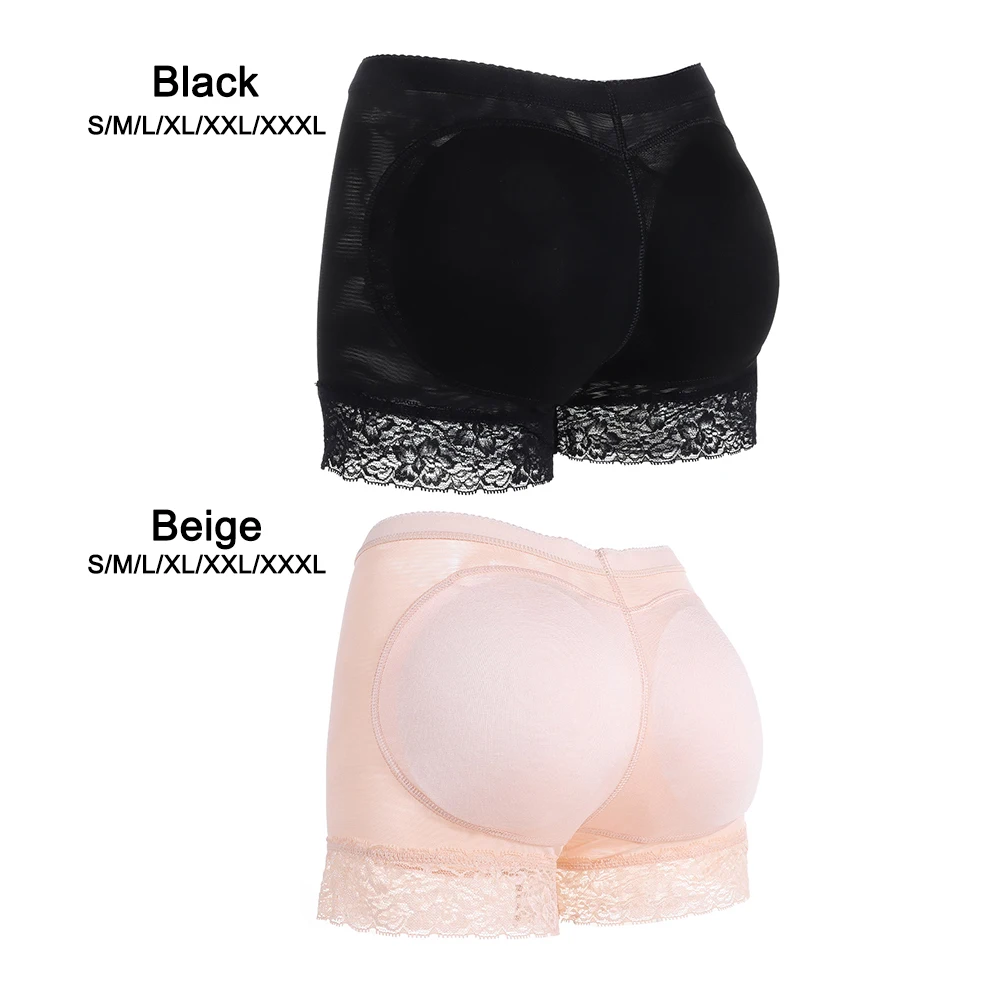 Lace Padded Butt Lifter Underwear for shapewear panties push up panties butt hip enhancer