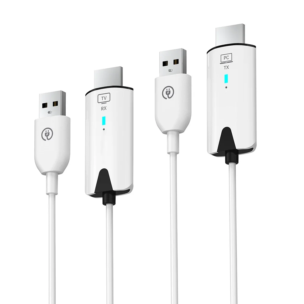 무선 변속기 비디오 송신기 및 리시버 HDMI 호환 익스텐더 디스플레이 어댑터 케이블, 카메라용 스크린 미러, 30m