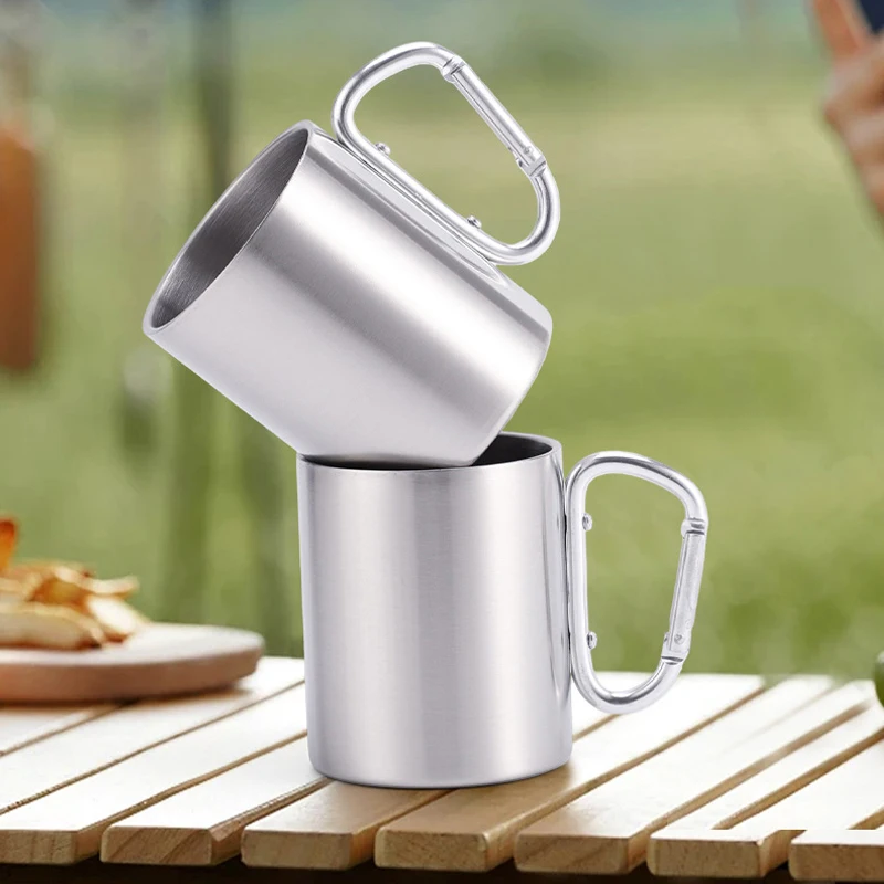 Carabiner Handle Travel Mug 5