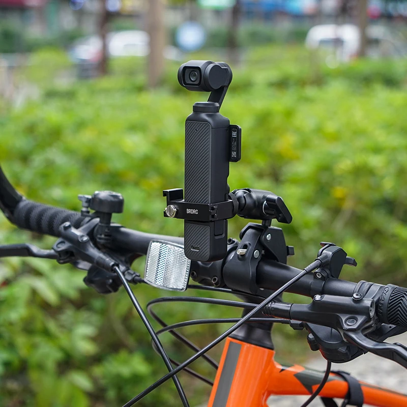 Hals Mount Compatibel met DJI Osmo Pocket 3, Solid Aluminium Ring Fietsen Vissen First Person Perspective Shooting vlog