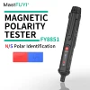 MASTFUYI FY8851 Magnetic Polarity Tester N/S Pole Identify Tool North & South Magnetic Pole Identifier Magnet Detector 1