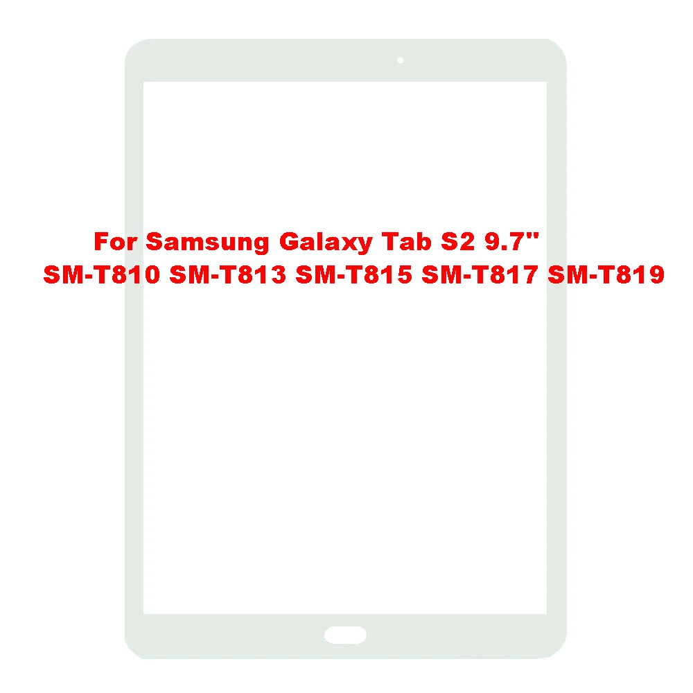 Enhanced Tablet Touch Screen Panel with LCD Glass Lens + OCA