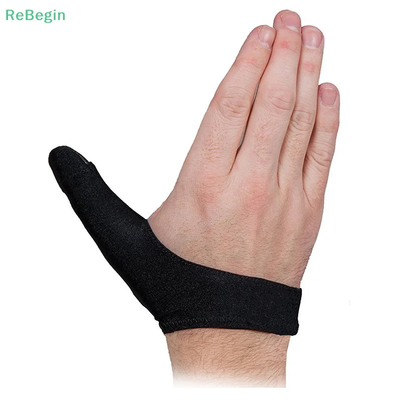 Guantes de dedo para bolos, protección para el pulgar, antiabrasión