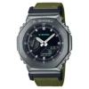 Electronic Digital Sports Unisex Watch Alloy LED Large Dial Dual Display Nylon Strap Multi Time Zone World Time 3