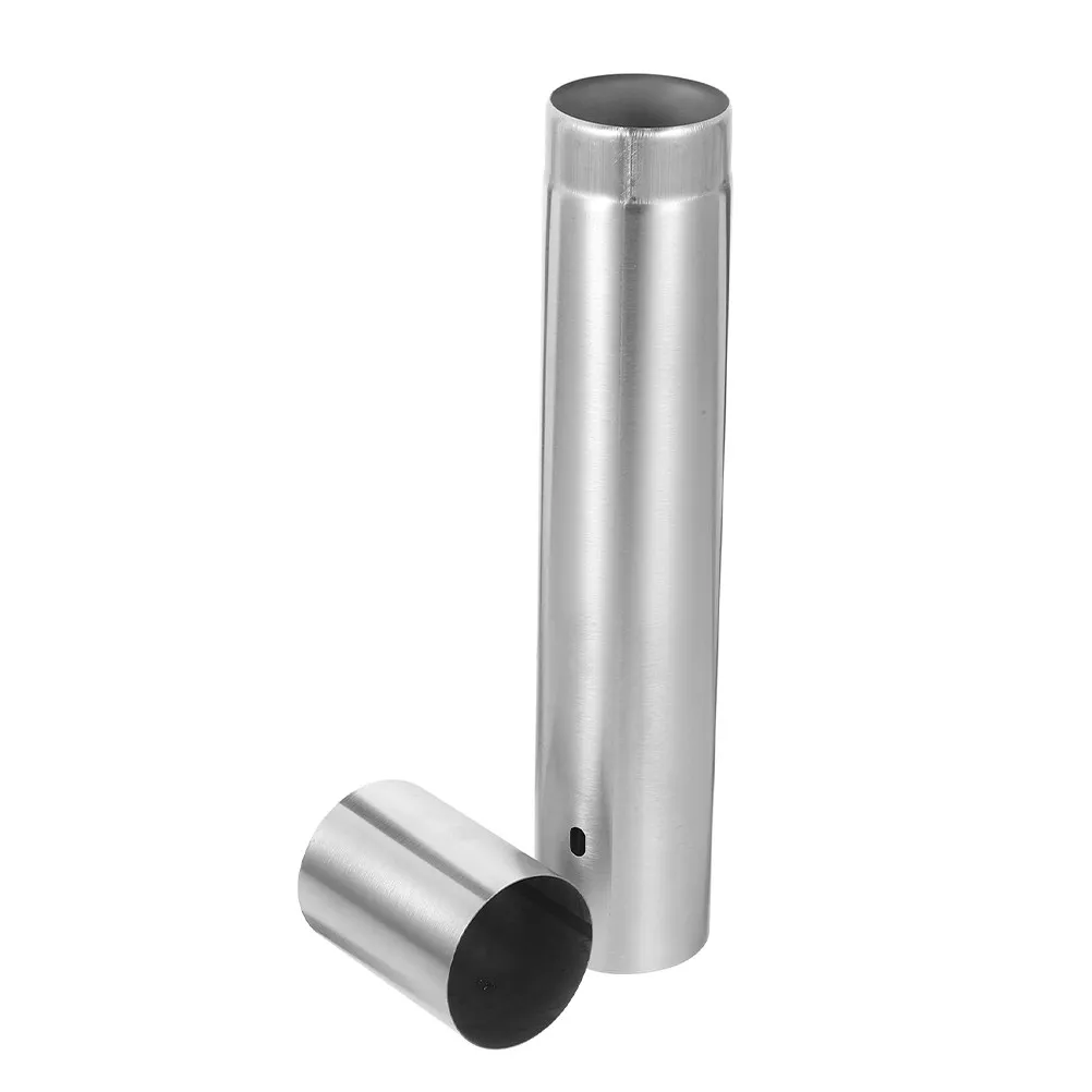 절묘한 스테인레스 스틸 증명서 튜브 출생 증명서 보호 슬리브 졸업장 홀더 튜브 장 가정 문서 보관함