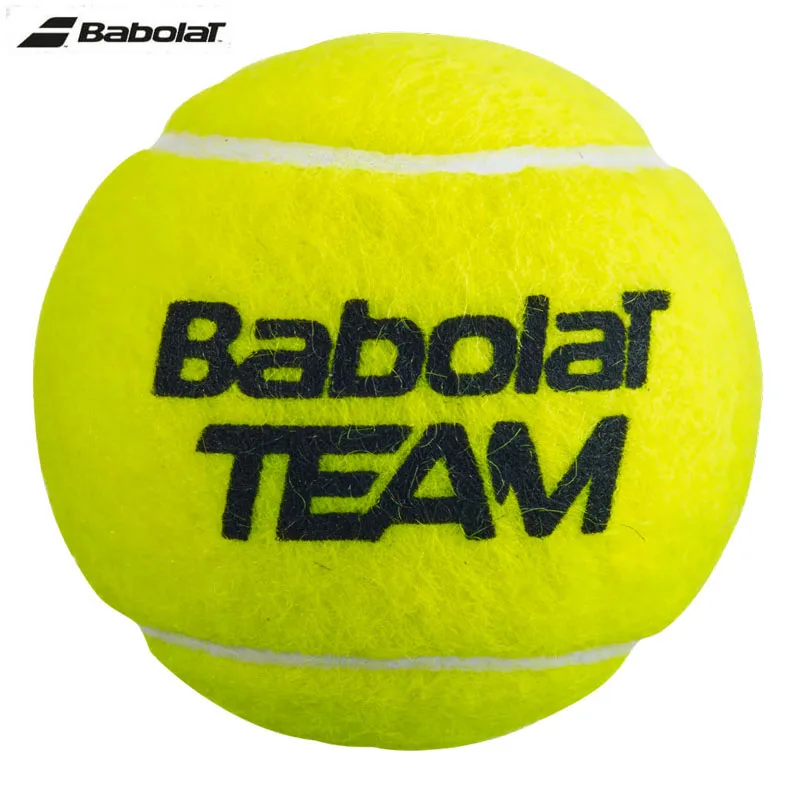Classic Original BABOLAT Tennis Ball 3pcs/tube Tennis Training TEAM Balls Yellow Rubber Babolat Professional Unisex Tenis Ball