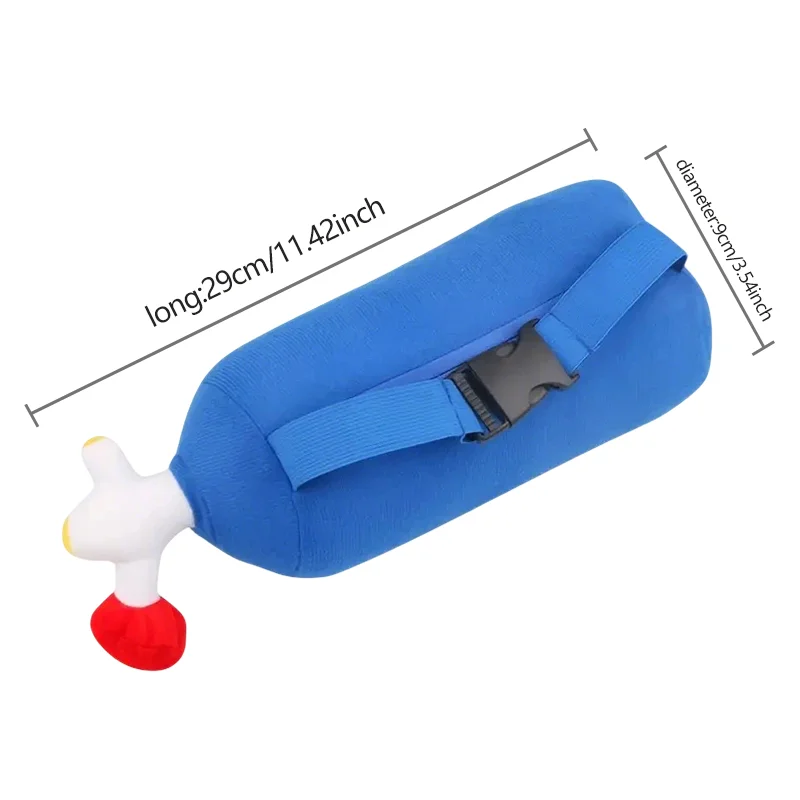 Car Headrest Cylindrical Pillow for Car Motorcycle Decoration