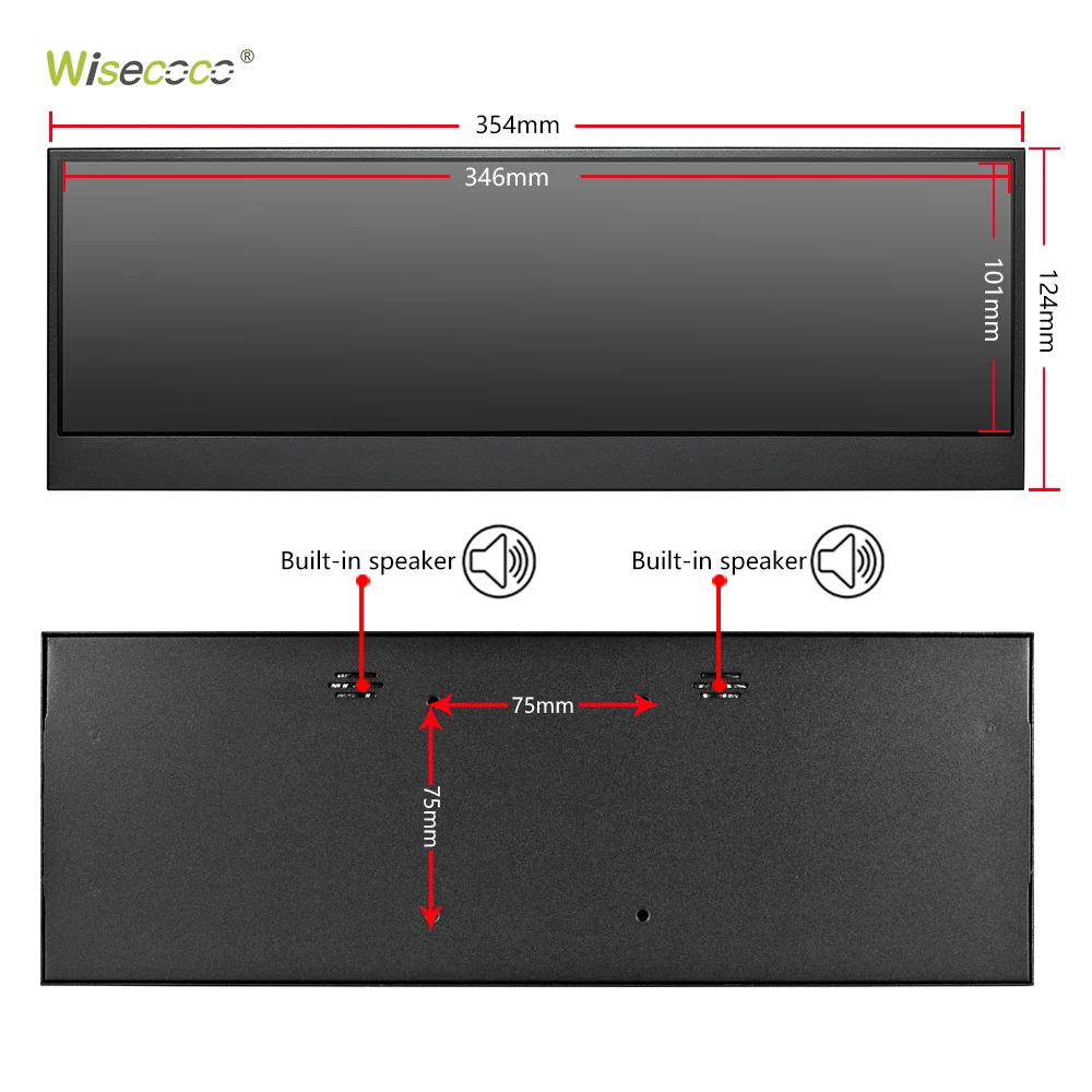 Wisecoco 4K 14 12.6 8.8 7.84 IPS