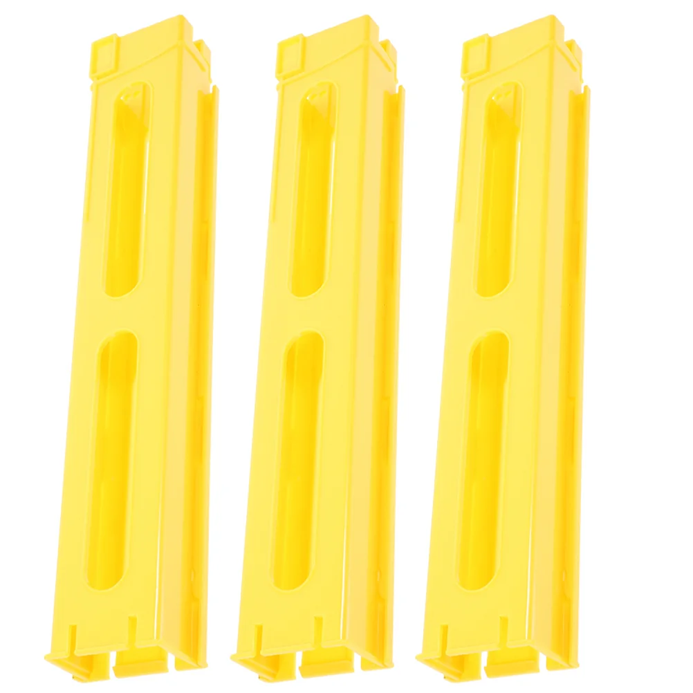 

3 Pcs Domino Arch Bridge Pedals Funny Toy Childhood Clip for Trains Accessories Tray Plastic Game Clips