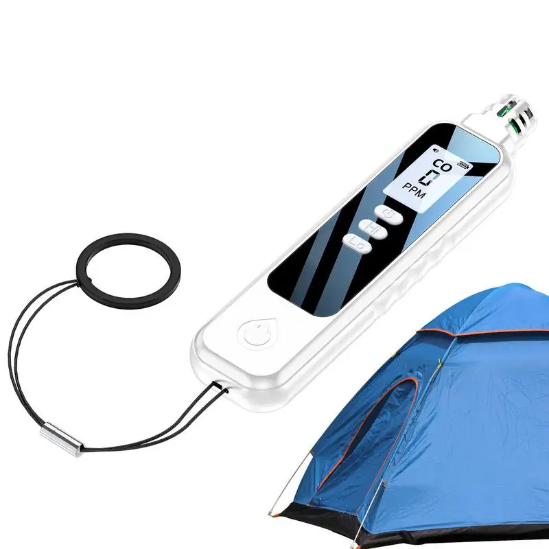 Co Alarm Battery Operated Co Detector And Air Quality Monitor Alarm Monitor Multifunctional Sensor With Digital Display