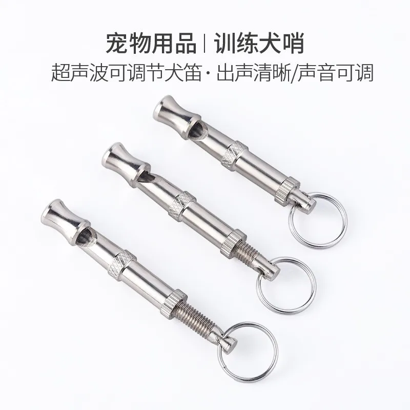 Dog Whistle To Stop Barking, Adjustable Sound Pitch Dog Whistle With Keychain, Professional Recall Pet Puppy Cat
