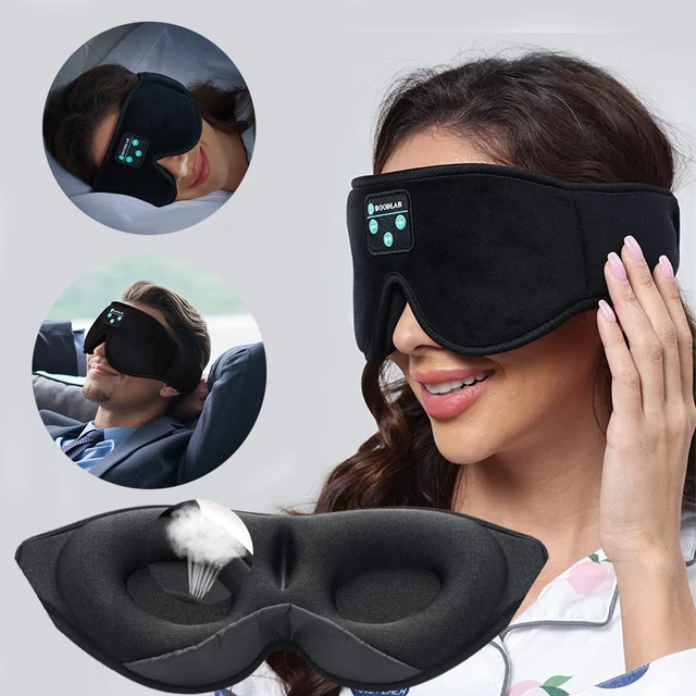 Máscara de Dormir Sleep Mask com Fone de Ouvido – Loja Mundo Azul