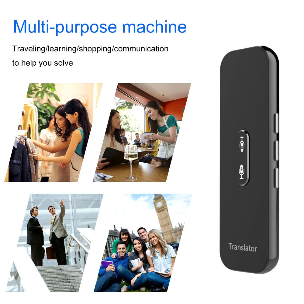 Real-time 137 Languages Translator G6X with Bluetooth Supports Online Translatio