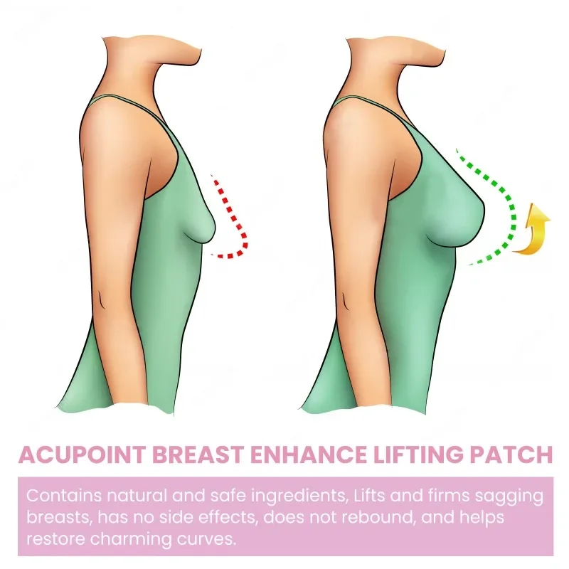 Breast Care Patch for Women's Chest Tightening Repair Massage Care Patch for Anti Sagging firming Breast Plumping Bust Pad