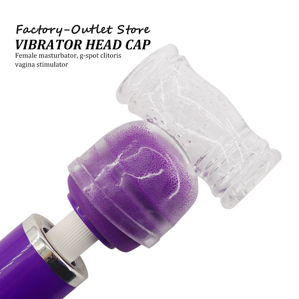 G-spot Vibrator Head Cover For Clitoris Stimulators Magic Wands_voghion.com