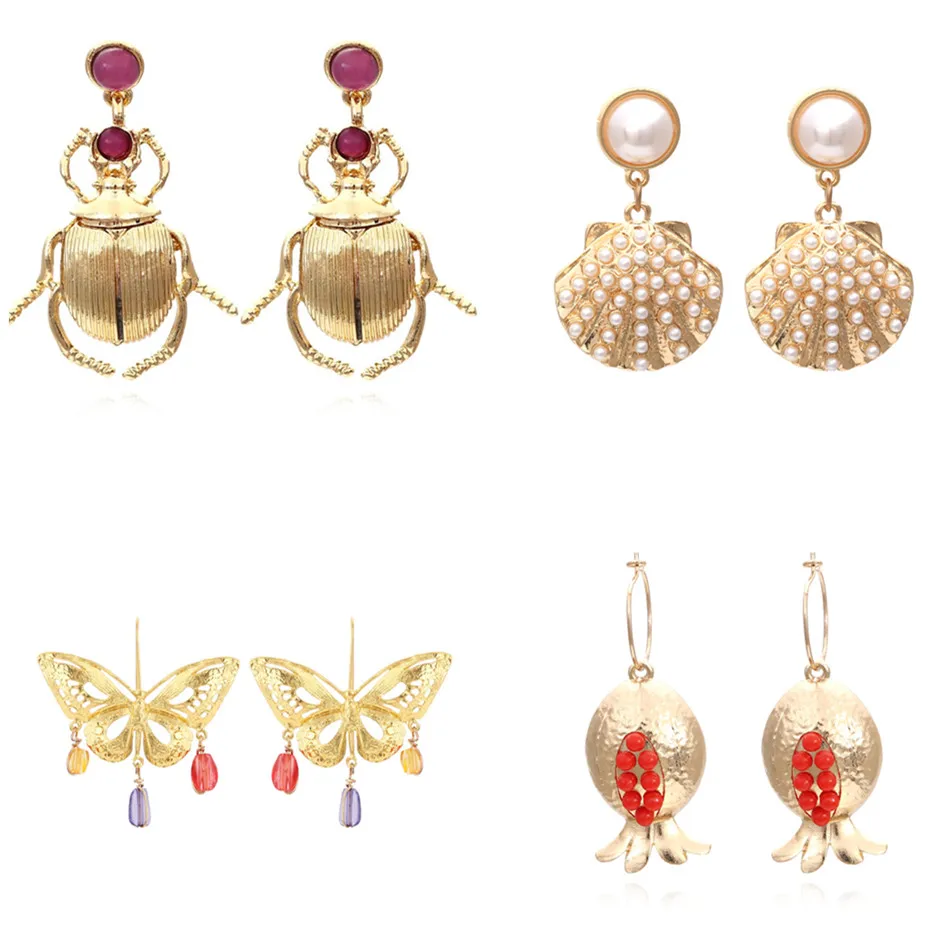 Buy Yellow Gold Earrings for Women by Joyalukkas Online | Ajio.com