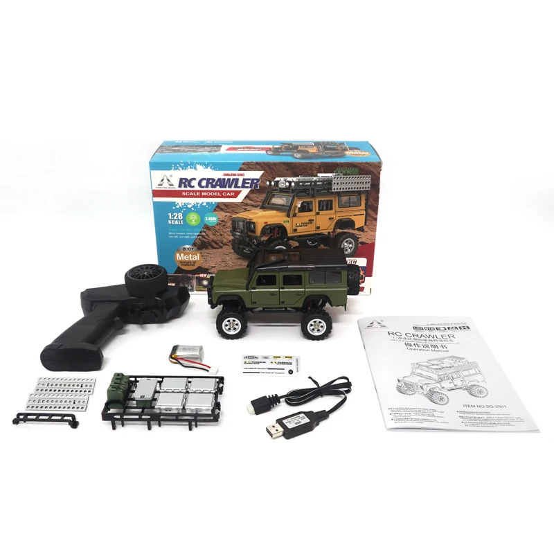 Mini Alloy Remote Control Car D90 Small Simulation Four-wheel Drive Off-road Climbing Model Drift Car Boy Electric Toys 3