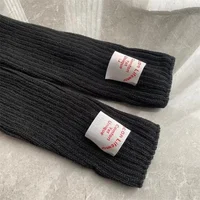 2 in 1 Korean Over-knee Leg Warmers Sleeves WOMEN Arm Covers Japanese Leggings Wool Thigh Socks Punk Multi-functional Gloves 6