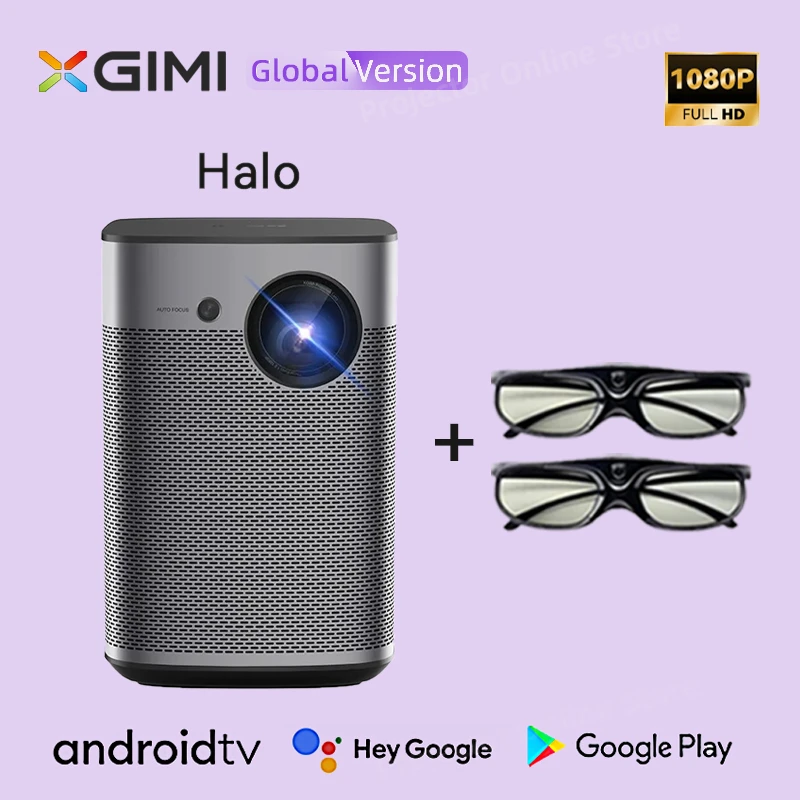 GIMI HALO 1080P portable projector 翌日発送 XGIMI Halo Portable Projector 900 ANSI Lumens 1080P Harman