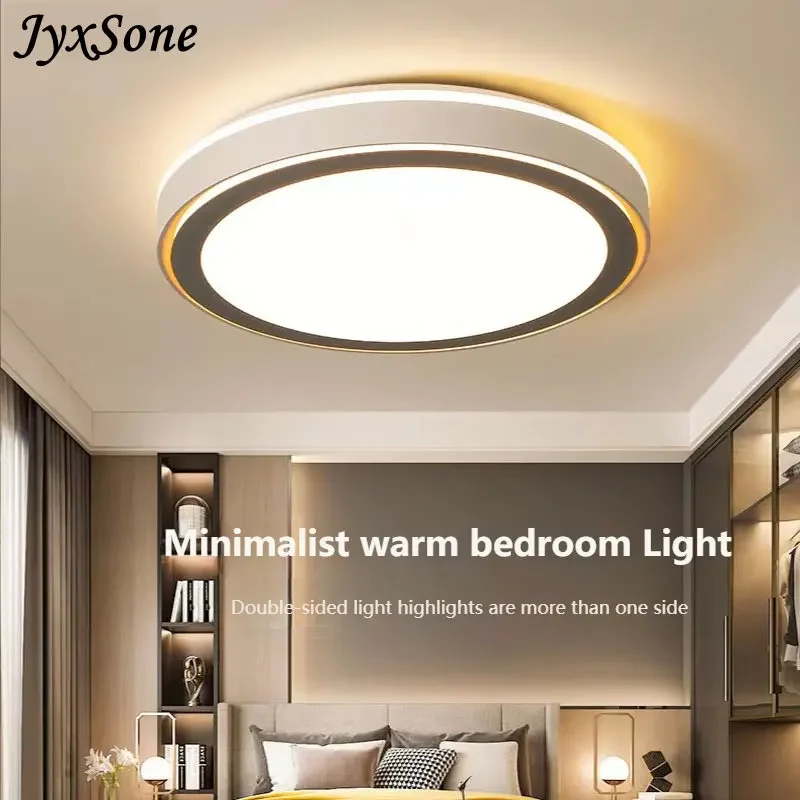 

New Bedroom Ceiling Light Modern Simple Master Bedroom Lighting Creative Living Room Light New Round Room LED Intelligent Light