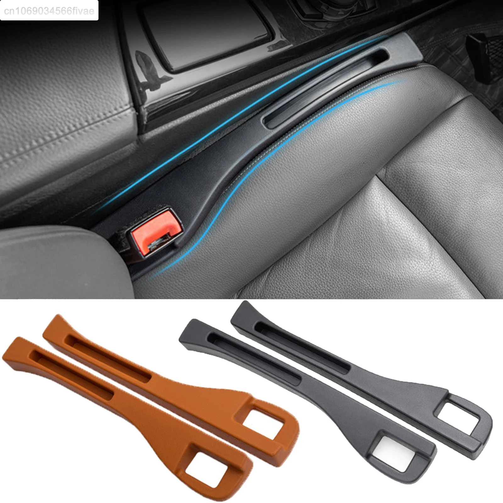 Car Seat Gap Filler Side Seam Plug Strip Leak-proof Filling Storage Strip Gap Interior Universal Decoration Supplies