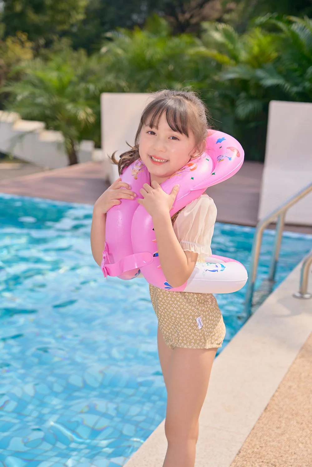 Baby Swimming Ring Child Swim Ring Vest Inflatable Swimming Circle Swim Pool Float Water Play Tube Pool Party Toy 2