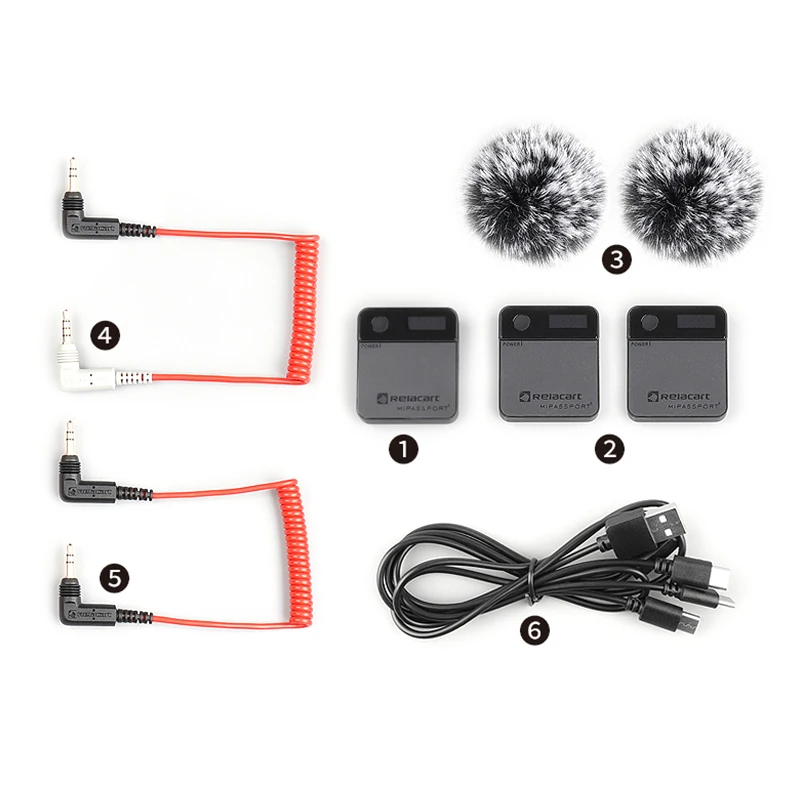 스마트 폰 DSLR 카메라 인터뷰 Lavalier 마이크 시스템 2.4G 전문 무선 Lavalier Lapel 마이크