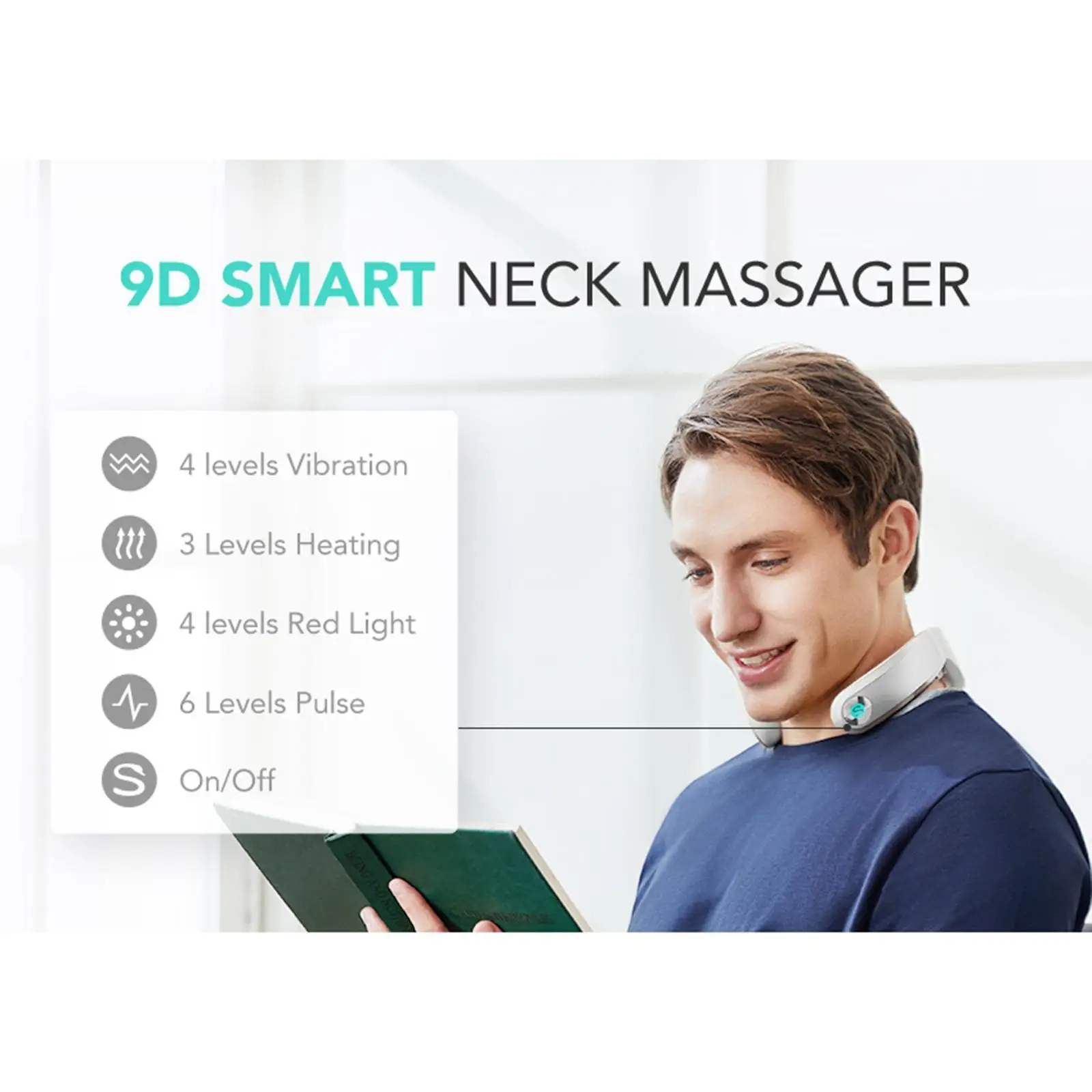 Skg Neck Massager with Heat 9D Neck Relax Neck Massage Device for Office -  AliExpress